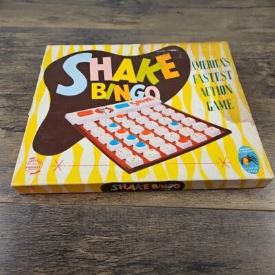 Vintage Board Game - Shake Bingo Schaper Toys Vintage 1960's COMPLETE - Image 1 of 4