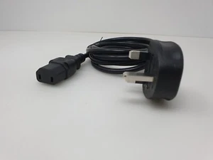 For Tannoy Reveal 501a Studio Monitor Mains Power Cable AC Power Lead Cord 2m - Afbeelding 1 van 7