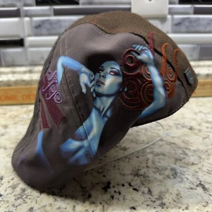 1333 MINNA NEWSBOY CAP GOORIN BROS Embroidered Woman Art Hat RARE - Imagen 1 de 20