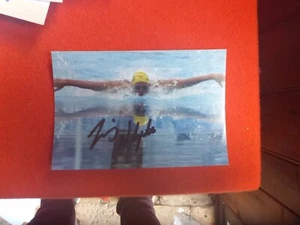 AUSTRALIAN OLYMPIAN TRAVIS NEDERPELT SWIMMER HAND SIGNED 6X4 PHOTO - Picture 1 of 1