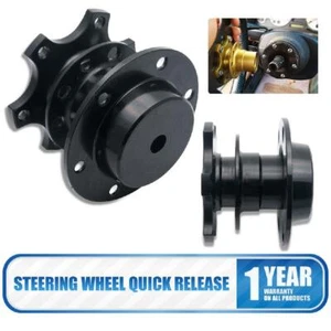 New Universal Car Steering Wheel Quick Snap Off Boss Kit Release Hub Adapter - Picture 1 of 11