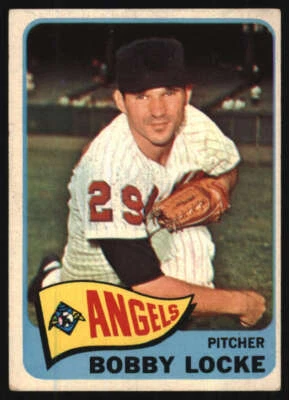 1965 Topps #324 Bobby Locke G Angels 575151 - Image 1 of 2