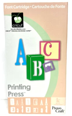 Cartucho completo troquelado de tarjetas para álbumes de recortes prensa de impresión Cricut Foto 1 de 3