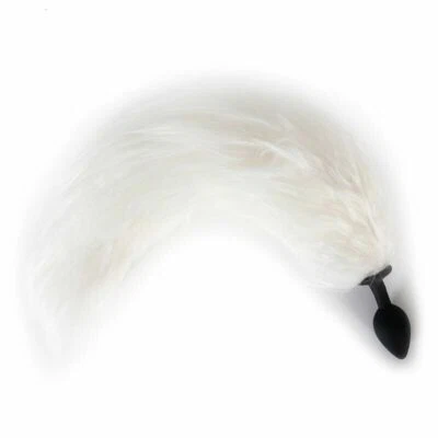LED Fox Tail Analplug Wolftail Butt Plug Anal Plug Furry Fantasy Cosplay Foxtail - Image 1 of 4