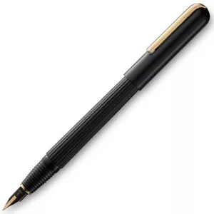 Pluma Estilográfica Lamy Imporium Negra/Dorada PVD Mediana (L60) - Imagen 1 de 1