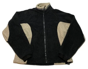 Vintage Alf Kuhl Women's Size M Brown Fleece Full Zip Jacket O1 - Picture 1 of 5