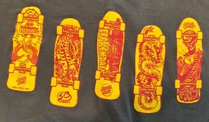 Santa Cruz Jeff Kendall Vintage Camiseta Monopatín Años 90 Patín Algodón Hombre M - Imagen 1 de 3