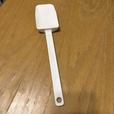 Pampered Chef Mix 'N Scraper 1657 Large Heavy Duty Silicone Spatula White USA - Image 1 of 4