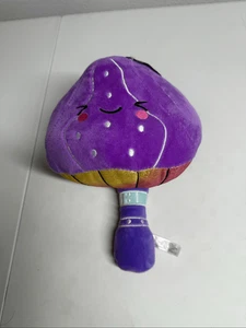Peluche Groovy Bunch Serie 1 Champiñón Púrpura 11" Nuevo con Etiquetas - Imagen 1 de 6