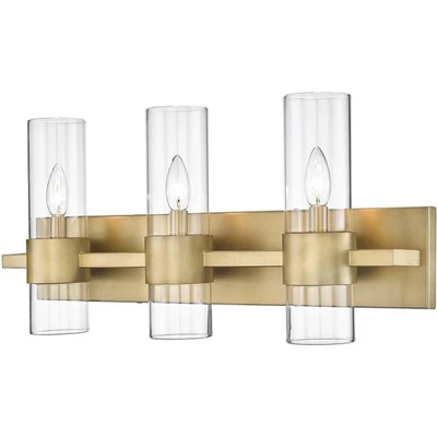 Z-Lite 343-3V-RB Lawson Bathroom Vanity Light Rubbed Brass - Image 1 of 4