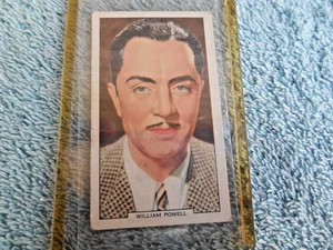 1939 Gallaher My Favourite Part Tobacco CARD William Powell #47 - Picture 1 of 4