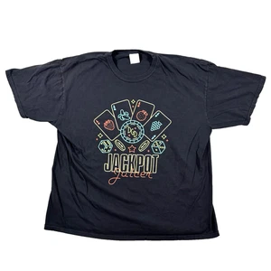 Dance Gavin Dance Poker Card Jackpot Juicer Tour T-Shirt Men 3XL  XXXL Black DGD - Picture 1 of 16