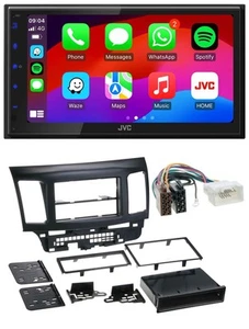 JVC Bluetooth 2DIN MP3 DAB USB Autoradio für Mitsubishi EVO Lancer ab 08 - Bild 1 von 9