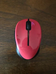 Onn Wireless Mouse - Pretty Pink Mouse Tested Works W/Dongle #PRDMU67 - Picture 1 of 8