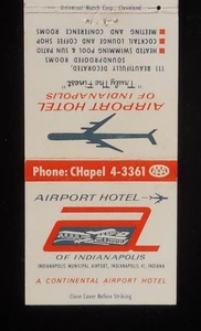 Airport Hotel años 60 111 habitaciones Weir Cook Municipal Airport Indianápolis IN Marion - Imagen 1 de 2