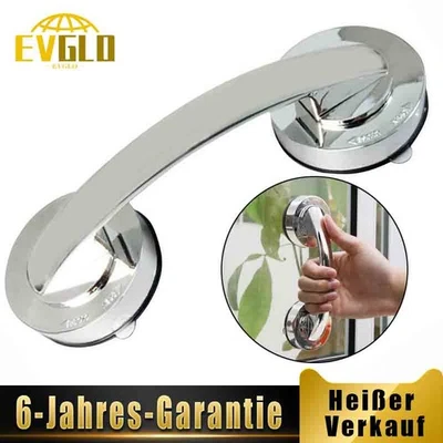 Haltegriff mit Saugnapf Haltegriff Dusche ohne Bohren Badewannengriff Duschgriff - Bild 1 von 4