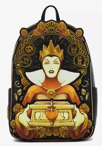 Loungefly Snow White and the Seven Dwarfs Evil Queen Portrait Mini Backpack - Picture 1 of 9