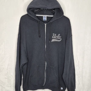 Sudadera con capucha cremallera completa Y2K Russell UCLA talla XXL - Imagen 1 de 4