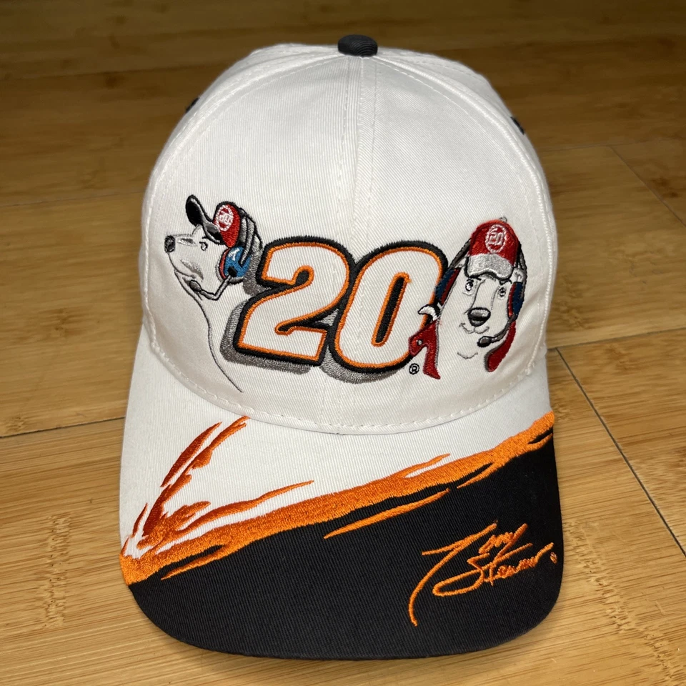 Винтажная бейсболка Chase Youth Tony Stewart No20 Polar Bears Splash ретро Nascar очень хорошее состояние - Изображение 1 из 4