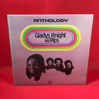 GLADYS KNIGHT & THE PIPS Anthology 1974 UK double vinyl LP best of greatest hits - Image 1 of 4