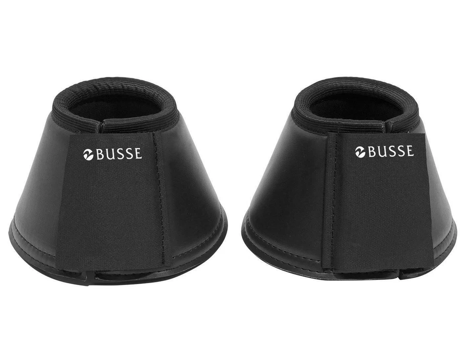 Hufglocken Comfort Busse Kunstleder schwarz S M L XL - Bild 1 von 1
