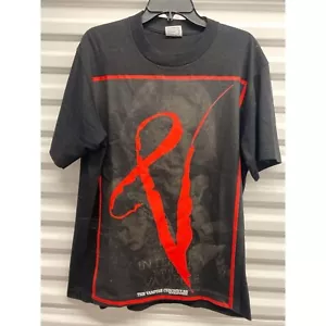 Camiseta Promocional Entrevista Con Un Vampiro Película Años 90 De Colección Tom Cruise L Negra - Imagen 1 de 6