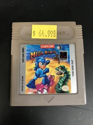 Mega Man III 3 (Nintendo Game Boy, GB) Probado - Auténtico Foto 1 de 2