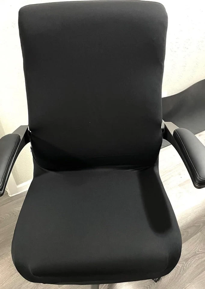 Office Chair Cover Universal Stretch Desk Computer Slipcovers Black