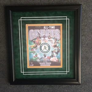 Oakland Athletics A's All Time-Greats Framed 8x10 - Picture 1 of 1