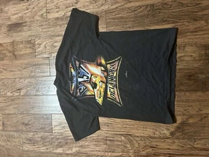 Fantastica maglietta vintage DHL auto grande, stampa folle sul retro, Y2K, streetwear - Foto 1 di 4