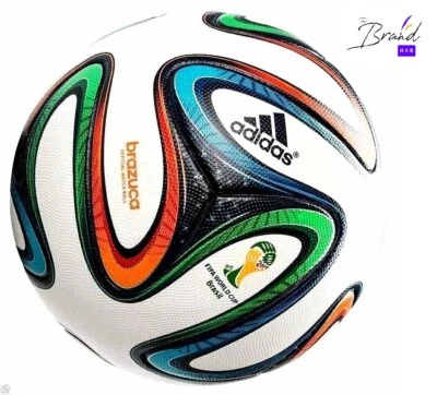 Brazuca Football Fifa World Cup 2014 Brazil Official Match Soccer Ball Size 5 - Image 1 of 4