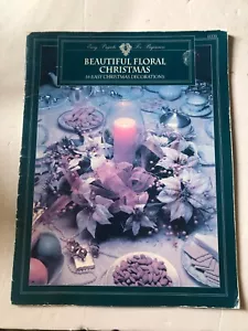 Beautiful Floral Christmas 16 Easy Christmas Decorations Mark Publishing NEW - Picture 1 of 2