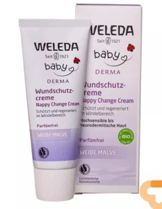 WELEDA WHITE MALLOW BABY Cream with Althaea Coconut Oil Maintain Skin 50 ml - Picture 1 of 1