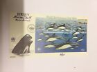 2000 Jersey - Marine Life Iv: Marine Mammals Mini-Sheet Fdc