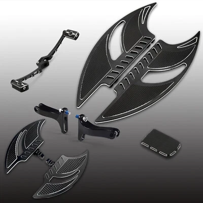 Hoja estriberas delanteras traseras estriberas de piso palancas de cambio pedales touring FLHXS FLHT Foto 1 de 4