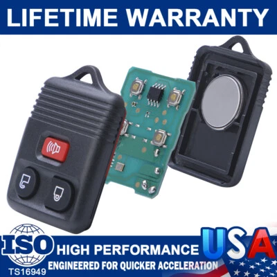 Paquete de 2 llaveros de coche con control remoto de entrada sin llave para Ford F150 Explorer Expedition Foto 1 de 4