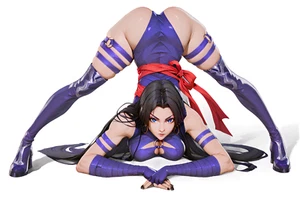 Psylocke Vengeance Marvel Rivals Anime Waifu Sticker 6" Car Decal Weatherproof - Picture 1 of 1