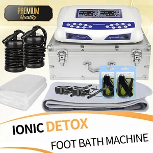 Máquina de desintoxicación de baños de pies iónicos dobles sistema de limpieza de desintoxicación de metales pesados 8 modos - Imagen 1 de 10