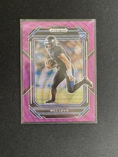 Will Levis 2023 Panini Prizm Draft Picks Purple Wave Prizm Rookie Card #103