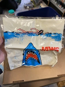 The Jaws inflatable blowup pillow (1975) Very Rare Only One On eBay Has Hole - Picture 1 of 3