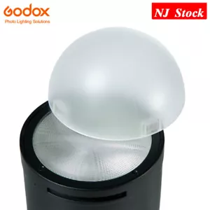 US Godox AK-R11 Round Head Dome Diffuser Accessory For Godox V1-C V1-N V1-S V1-F - Picture 1 of 7