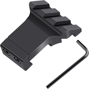 45° Picatinny Offset Rail Mount, 3 4 5 Slots 45 Degree Offset Picatinny Rail  - Picture 1 of 1