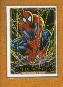 Spider-Man 2024 SkyBox Marvel Masterpieces ’92 Platinum Canvas #87 - Picture 1 of 2