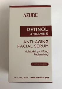 Azure Retinol & VITAMIN E ANTI-AGING FACIAL SERUM, 1.69 Oz. - Picture 1 of 7