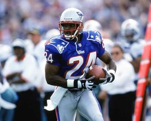 Foto de fútbol americano de la NFL Ty Law Mid-Game Action New England Patriots 8x10 - Imagen 1 de 1