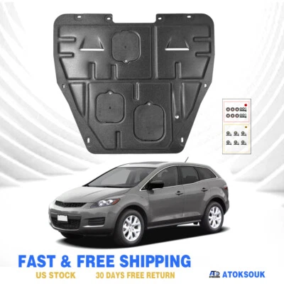 For Mazda CX-7 2007-2012 Under Engine Splash Guards Front Engine Mud Flaps Foto 1 de 4