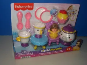 Fisher Price Little People Beauty and the Beast Princess Tea Time New See Pics - Picture 1 of 15