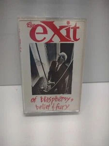 The Exit- Of Blasphemy, Belief & Fury- 1989 St Louis Mo, Steve Bayley, RARE HTF - Imagen 1 de 5