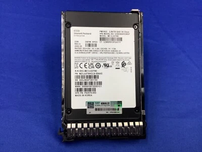 P49034-B21 HPE 3.84TB SAS 12G READ INTENSIVE SFF SC MULTI VENDOR SSD P49736-001 - Image 1 of 4