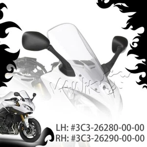 VAWiK Replacement mirror PAIR fits Yamaha FZ1 '06-'09 FZ1-SA 07'-09', 12' ε - Bild 1 von 8